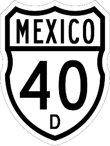 Desde el este (Durango, Torreón, Zacatecas, CDMX vía altiplano)